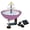 🥝 Purple_New#933, variant on Outdoor Garden Mini Solar Fountain Bird Bath Basin • Solar Powered Water Feature • Metal Outdoor Decor Attracts Birds • Backyard Garden Courtyard Ornament