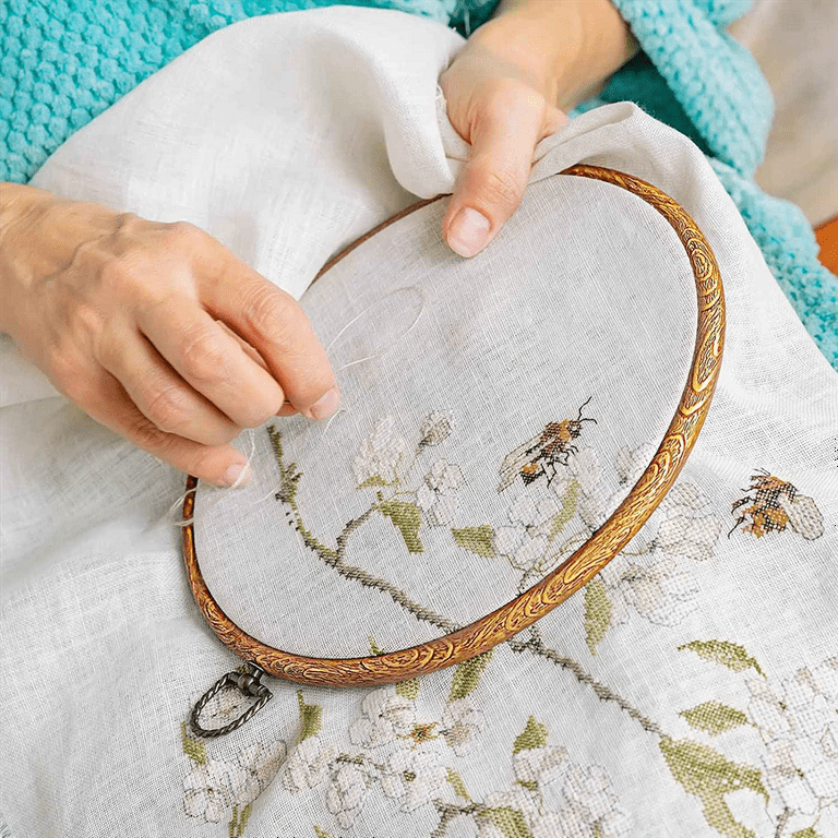 Nurge Floor Stand for Embroidery Hoops: A Review –