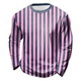 thumbnail image 4 of oqasdz Boys Carnival Stripe Long Sleeve T Shirt for Kids Colorful Party Graphic Top Tee Lightweight Soft Performance Summer Dailywear, 4 of 4