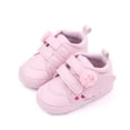 thumbnail image 3 of MHZLDYZ Baby Walking Shoes 12-192 Months Infant Baby Girls Sneakers Spring And Autumn Angel Soft Soled Toddler Shoes Casual Flat Shoes Flat Baby Shoes 9-12 Months Boy (Red,13), 3 of 6