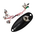 thumbnail image 2 of 2 Set Guitar Accessories: 1 Set 1/4 Inch Guitar Output Mono Jack Plug, Black & 1 Set for Guitar PreWired, 2 of 10