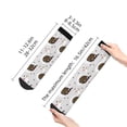 thumbnail image 4 of Pofeuu Cute Swan Print 30cm Socks, Adult Running Hiking Socks for Youth and Adult, 4 of 7