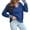 Blue, variant on Vedolay Sweaters for Women Trendy Womens 2023 Winter Casual Turtleneck Long Sleeve Loose Pullover Sweater,Blue S
