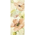 thumbnail image 2 of Tre Sorelle Studios 8x14 Gold Ornate Wood Framed with Double Matting Museum Art Print Titled - Watercolor Blush Panel II, 2 of 4