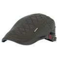 thumbnail image 1 of Opolski Grid Pattern Retro Autumn Winter Cotton Men Flat Peaked Cap Newsboy Hunting Hat, 1 of 8