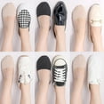 thumbnail image 3 of No Show Socks Womens Nylon Non Slip Low Cut Invisible Liner Footies Thin Silk Socks for Flats Loafers Lightweight 6 Pairs, 3 of 5