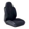 Smittybilt 1976-2017 Fits Jeep CJ Wrangler YJ TJ LJ JK XRC Suspension Seat Driver Side Black Sides Black Center 750215
