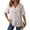 Purple, variant on UDAUDU Womens Summer Tops 2026 Short Sleeve Button V Neck Waffle Knit Lightweight Drawstring Hoodies Spring Fashion Casual Blouses Shirts Pink 2XL