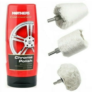 Chrome Buffing and Polishing Kit - 8” Airway Buffs and Compound