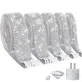thumbnail image 1 of CUITING 5 Rolls Super Self Adhesive Art & Craft Tape with 2 mm Rhinestones Strips Sticker(Silver), 1 of 7