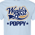 thumbnail image 4 of Inktastic Worlds Best Poppy Grandpa T-Shirt, 4 of 5