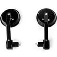 thumbnail image 3 of Krator Universal Round Bar End Mirrors Over Under Handlebars 7/8" Hollow Bars Compatible with Honda RC51 RVT 1000 RC 51, 3 of 3