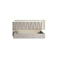 thumbnail image 4 of Delfano Modern Style 4 Pc King Bedroom Set Made with wood in Beige, 4 of 17