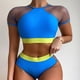 thumbnail image 5 of Nuevo traje de baño de malla con vendaje, bikini sexy de cintura alta, 5 of 7