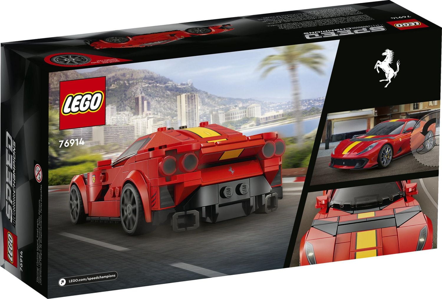 LEGO Speed Champions 1970 Ferrari 512 M 76914 Sports Red Race Car