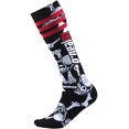 thumbnail image 1 of O'Neal Pro MX Print Sox (Crossbones, Taille Unique) Noir / Blanc / Rouge, 1 of 3