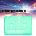 thumbnail image 3 of Shell Protective Frosted Box Case Cover ABS for Raspberry Pi 3B 3B+ D Style with Screw(Green ), 3 of 5