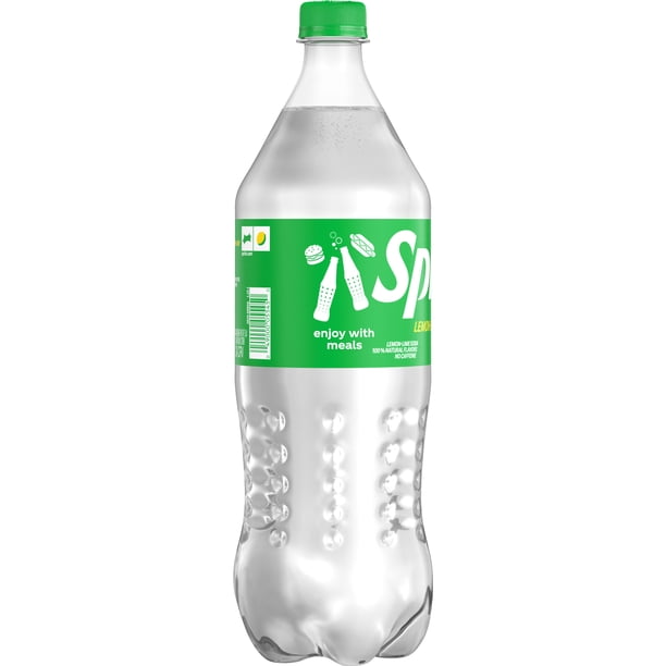 soda① Lemon Lime Soda 1.25L - Lemon lime soda retail trade - Walmart