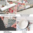 thumbnail image 3 of Pioneer Flower Floral Print Pattern Kitchen Rug Mat,Kitchen Runner Rugs Non Skid Washable,Decorative Kitchen Floor Mats for Kitchen,Sink,Laundry,17"X47", 3 of 5