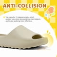 thumbnail image 3 of Kids Cloud Slides Slippers for Girls Boys, Pillow House Sandals Toddler Non-Slip Soft Comfy Quick Drying Indoor Slides Bathroom Shower Thick Sole Casual Outdoor Slipper, 3 of 7