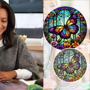DIY Butterfly Kits for Adults, Acrylic Pendant Hanging Butterfly Ornament, Creative Craft Kit for Home Decor