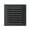 Black, variant on Tnarru Metal Vent Cover Grille Cover Encrypted Grid Easy to Install Air Return Grille Air Vent Louver for Residential Kitchen Office 20cmx20cm