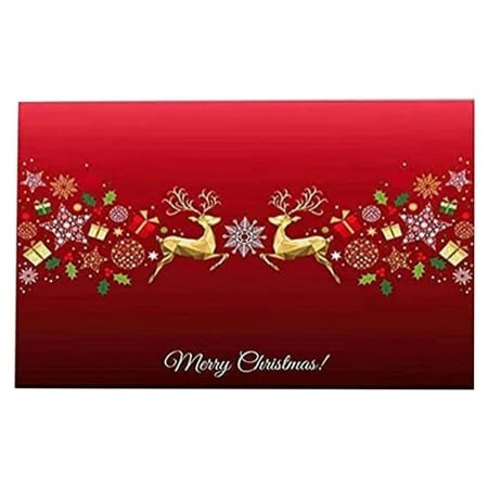 

Christmas Clearance! SuoKom Christmas Door Mat Cartoon Gnome Floor Mat Hallway Kitchen Foot Mat Soft Carpet