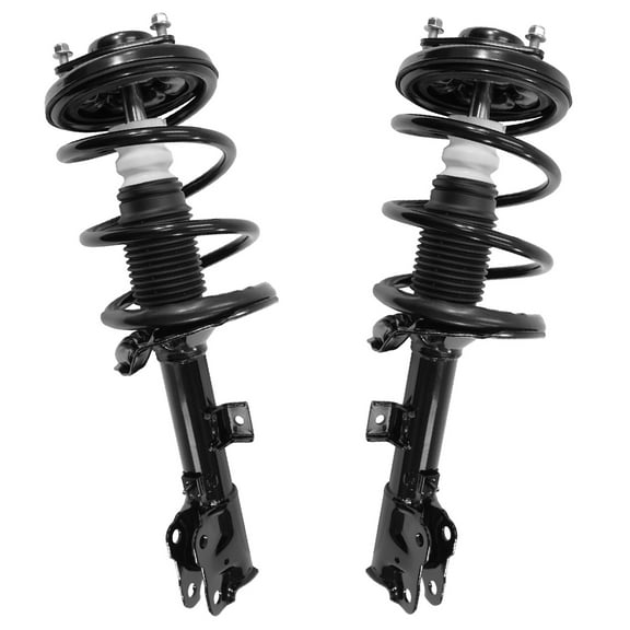 Detroit Axle - 2 Front Struts for 2007-2013 Mitsubishi Outlander, 2008 2009 2010 2011 2012 Struts with Coil Spring Assembly Replacement Suspension