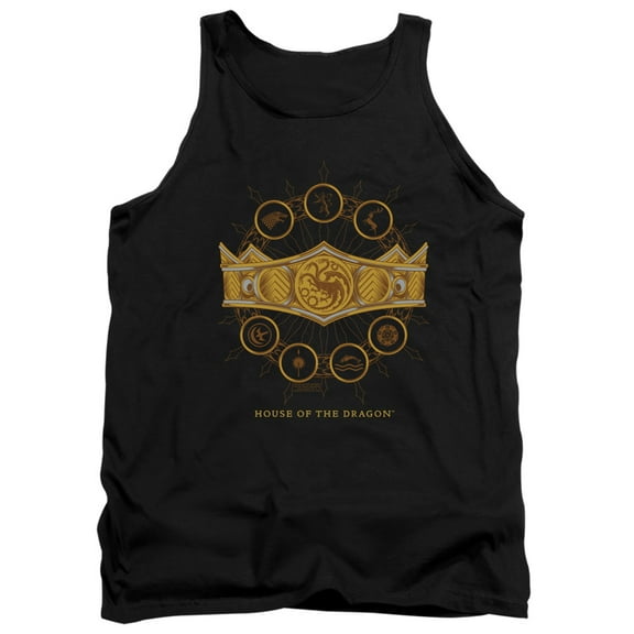 House of The Dragon, Crown Unisex Adult Tank Top