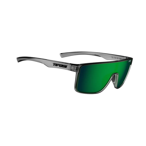 Tifosi Golf Sanctum Crystal Smoke/Smoke Green Mirror Sunglasses New