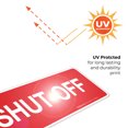 thumbnail image 6 of Gas Shut-Off Sign, Fire Safety Sign,, 6 of 8