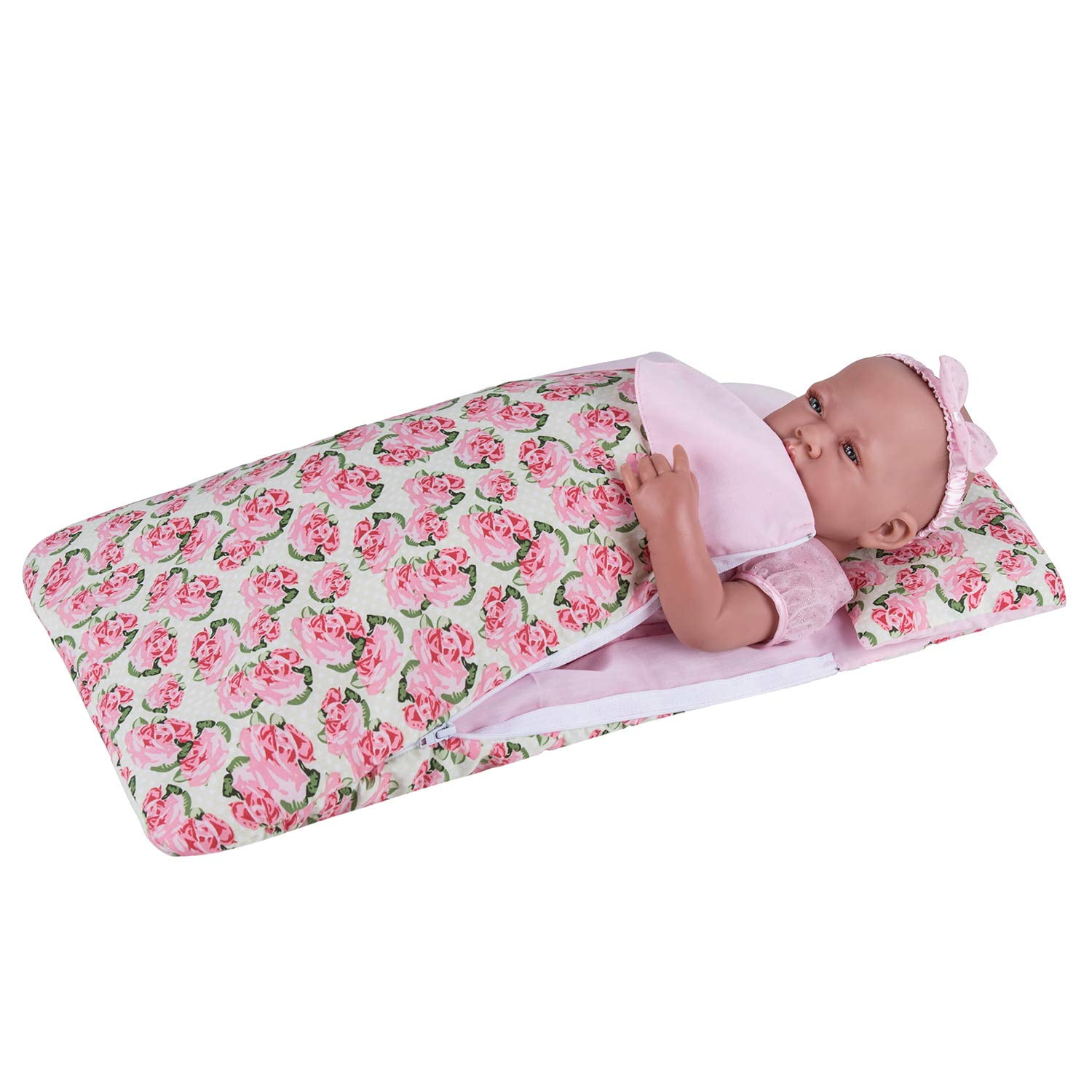 Rakki Dolli Baby Doll Sleeping Bag Set Sweet Dream Bed Dolls Sleepover