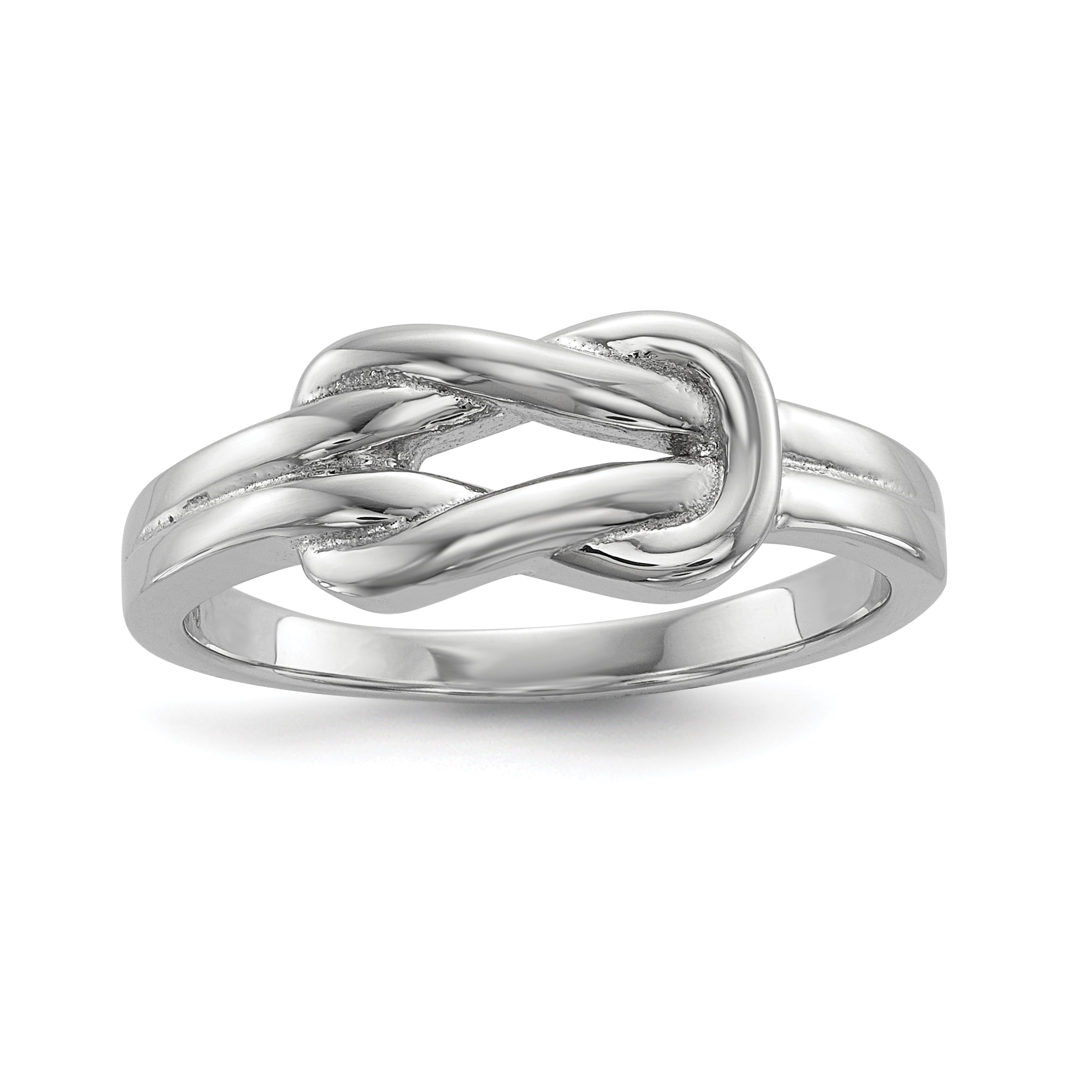 925 Sterling Silver Knot Band Ring Size 6.00 Love Fine Jewelry For ...