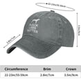thumbnail image 6 of Black Labs Matter Hat Casual Cowboy Baseball Hats Black Sunhat Trucker Cap for Men Women, 6 of 8