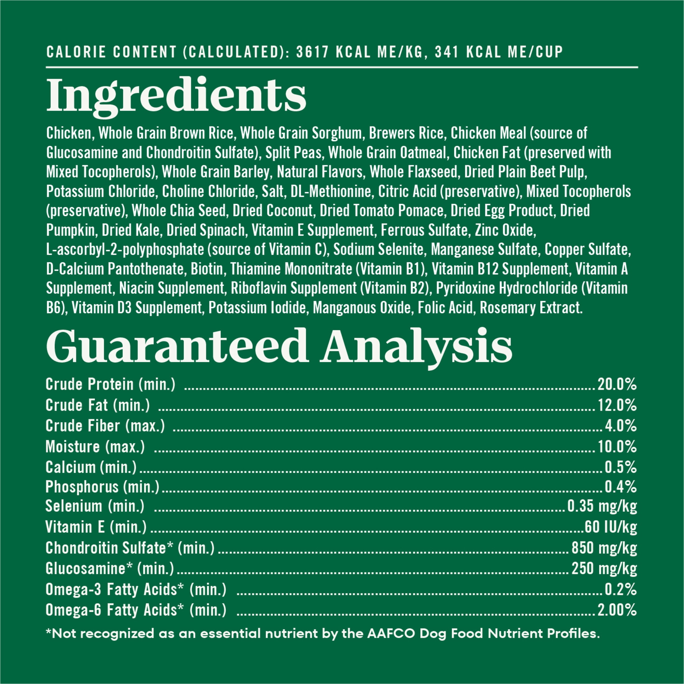 Nutro Natural Choice Adult Large Breed Dog Food Dry Recipe Chicken & Brown Rice, 36 Lb Bag