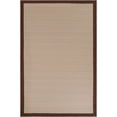 thumbnail image 2 of Unique Loom Outdoor Border Collection Area Rug - Frame (6' 1" x 9' Rectangle Brown/Ivory), 2 of 9