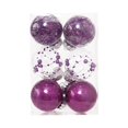 thumbnail image 2 of Kbndieu 6PCS 50MM Christmas Balls Christmas Ornaments Decorations, DIY Clear Plastic Fillable Balls for Christmas Gifts, New Years Present, Wedding Home Decor, Christmas Ornaments, 2 of 3