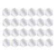thumbnail image 1 of Etiquetas engomadas de espejo hexagonal Flexible Plástico Superficie suave Efecto reflectante Autoadhesivo Muro de pared Decoración de apartamento Paquete de 32 Yuarrent HA011891-00, 1 of 7