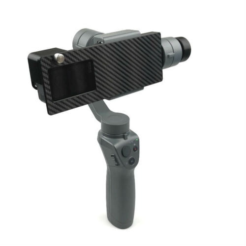 Black Plastic Handheld Gimbal Adapter Switch Mount Plate for Hero 5 6 Camera