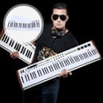 thumbnail image 4 of Weiweiguan 1Pc Portable 88 Key Piano Keyboard Fingering Practice Comparison Chart, 4 of 6