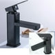thumbnail image 5 of Grifo de Lavabo para Baño, Llave de Monomando, Llave Mezcladora Moderna Mate, 5 of 6