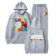 thumbnail image 1 of Conjunto de sudadera con capucha para hombre y mujer, chándal informal con estampado de Love on Tour, ropa de Anime con cremallera, 2023, 1 of 4