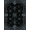 Black Gray, Pattern 15, variant on Design&I 8'x10' Washable Area Rug Extra Large Skid-Resistant Low Profile With Ornate Victorian Scrollwork Border Accents Gothic Insect Refined Structured for Living Room, Family