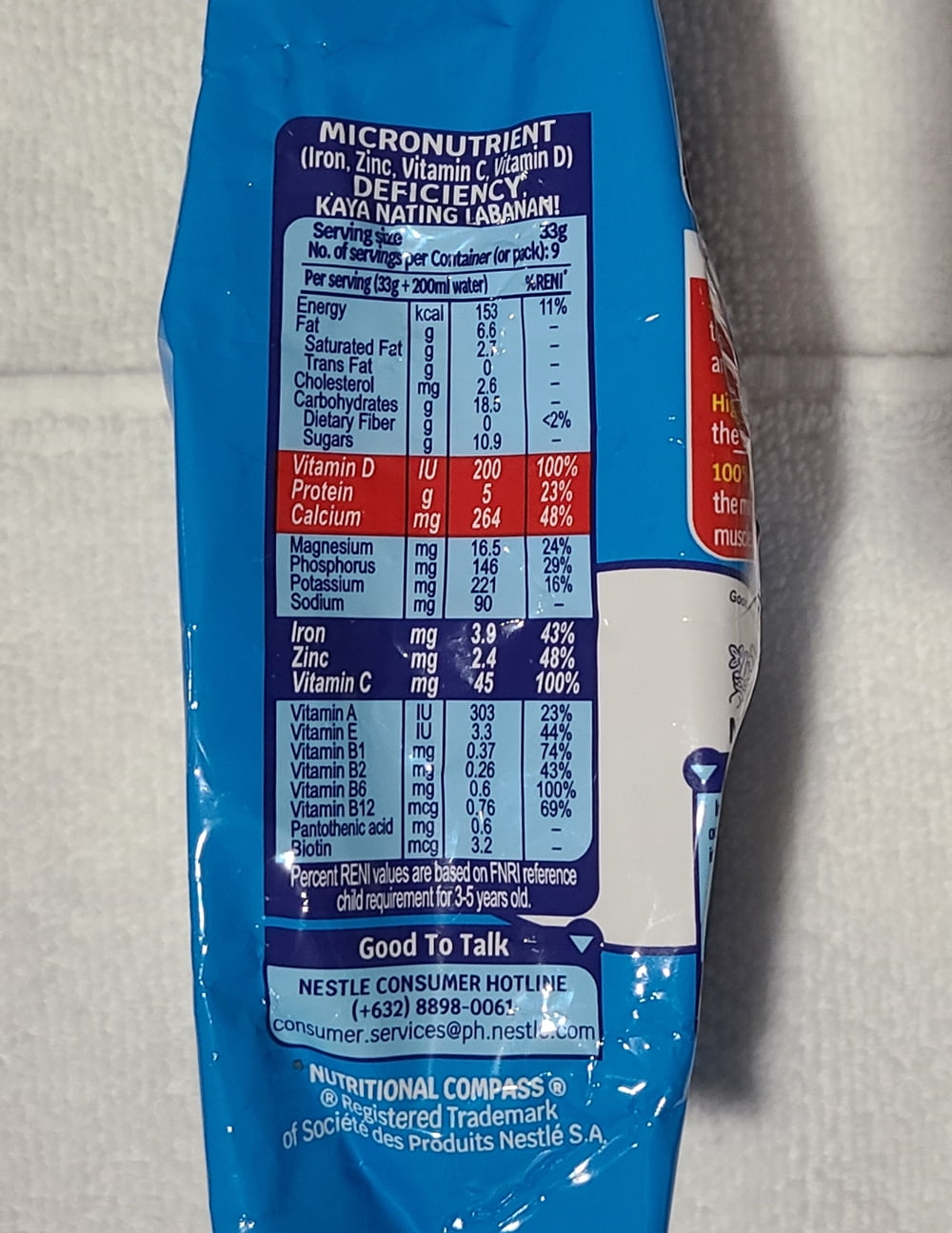 2 Packs of Bear Brand Powdered Milk 300g - Walmart.com