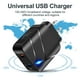 thumbnail image 3 of Carga Rápida, Compatible Con Usb Estadounidense, Con Adaptador Para Cargador De Pared De 28 W Y Cargador, 3 of 7