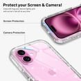 thumbnail image 4 of Petocase for iPhone 16 Plus Case,Clear [Non Yellowing] [Compatible with MagSafe] Shockproof Protection Rugged Heavy Duty Cover Case for iPhone 16 Plus 6.7",Clear Glitter, 4 of 7