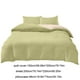 thumbnail image 3 of Juego de cama de 4 piezas para dormitorios | Poliéster suave lavado | Tamaños individual y matrimonial | Diseño reversible multicolor | Incluye sábana, funda nórdica y 2 fundas de almohada, 3 of 6