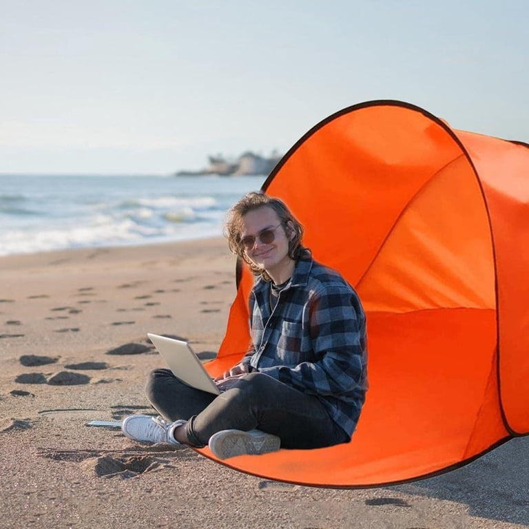 Pop Up Beach Tent, Portable Outdoor Beach Shade Tent, Beach Shelter Pop Up  Beach Tent Portable Extra Light Beach Tent Baby Sun Protection Beach Tent  for Beach Garden Camping - Walmart.com