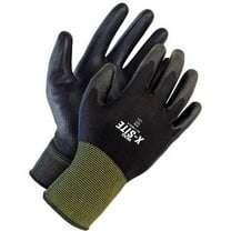 Bdg Coated Glove,Tear-Resist,Black,Knit,5 99-1-9802-5