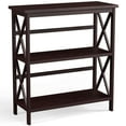 thumbnail image 1 of Costway 3-Tier Bookshelf Wooden Open Storage Bookcase for Home Office Coffee, 1 of 10